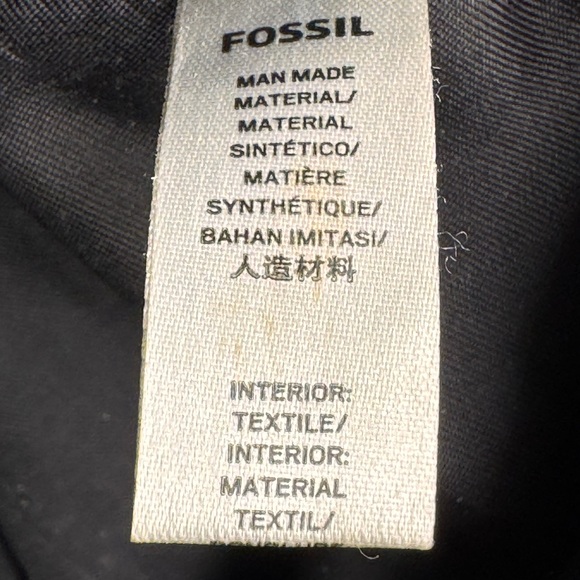 Fossil Black and Cream Satchel - Picture 10 of 12